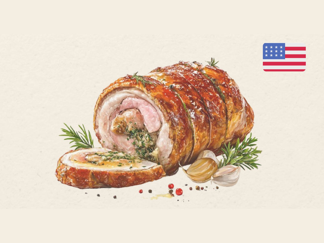 Turducken illustration from the Kitchen Impossible card