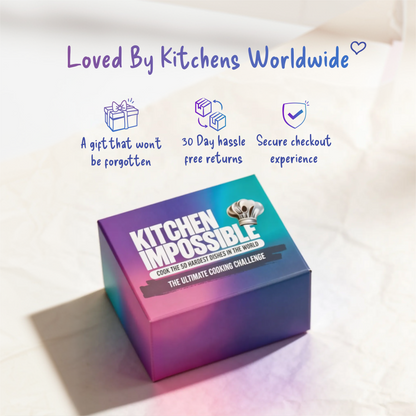 Kitchen impossible card deck