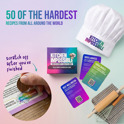 Kitchen impossible card deck