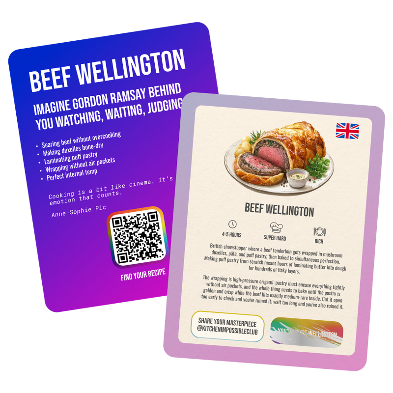 pick your dish. scan it. Cook it. scratch it off